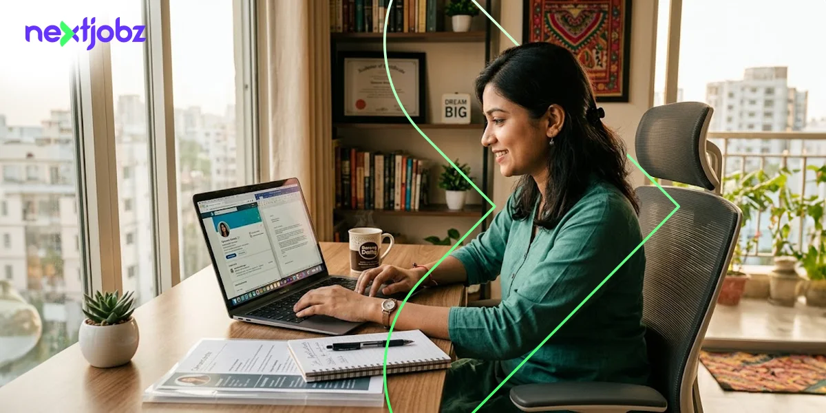 Professional woman writing a powerful cover letter for job application in Bangladesh
