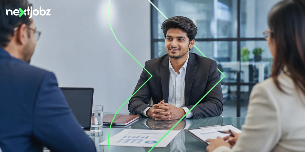 Job candidate learning how to answer salary expectations confidently during a job interview